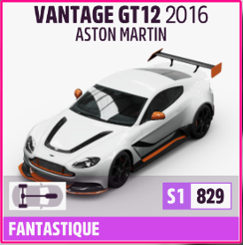 Vantage GT12 2016