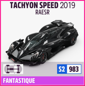  Tachyon Speed